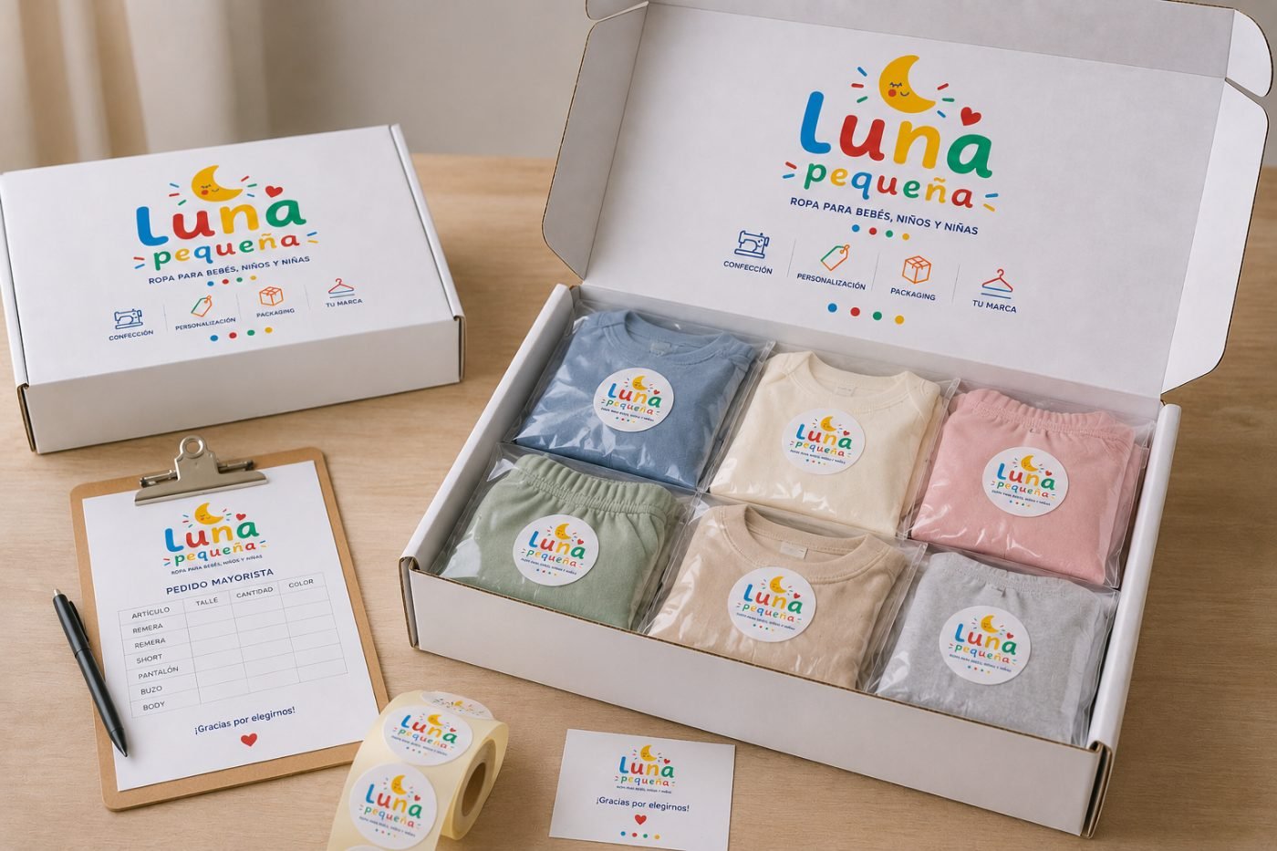 Empaque al por mayor Luna Pequeña